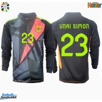 Spania Unai Simon #23 Keeper Bortedrakt EM 2024 Langermet